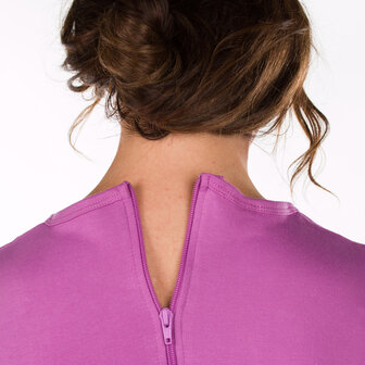 Body met ritssluiting voor gemakkelijke verschoning roze detail 2